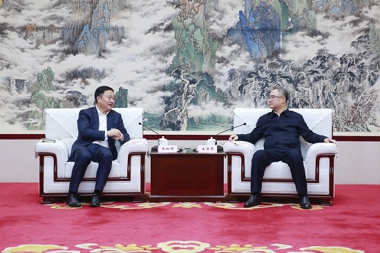 余紅輝拜會安徽省委書記鄭柵潔、省長王清憲并見證中林集團與安徽省政府簽約