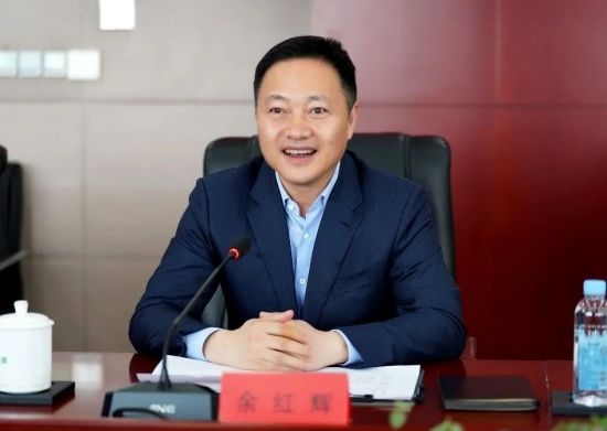 余紅輝會見遼寧省丹東市市長郝建軍一行