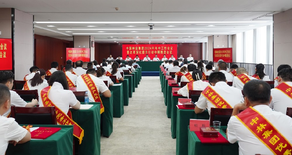中林集團召開2024年年中工作會暨改革深化提升行動中期推進會