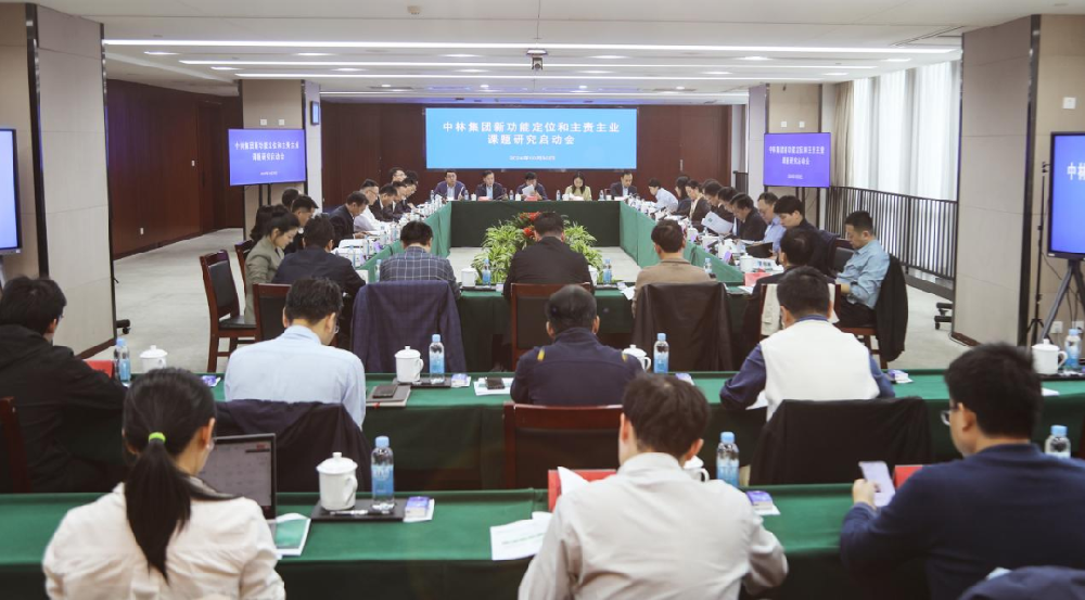 國(guó)務(wù)院國(guó)資委聯(lián)合有關(guān)部委召開(kāi)中林集團(tuán)新功能定位與主責(zé)主業(yè)課題研究啟動(dòng)會(huì)
