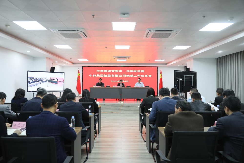 中林集團黨委第一巡視組召開巡視中林集團控股有限公司黨委工作動員會